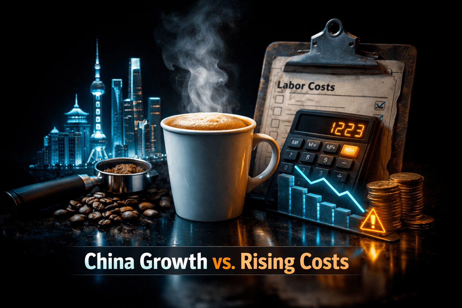 SBUX: China JV Boosts Growth, Labor Costs Cloud Outlook
