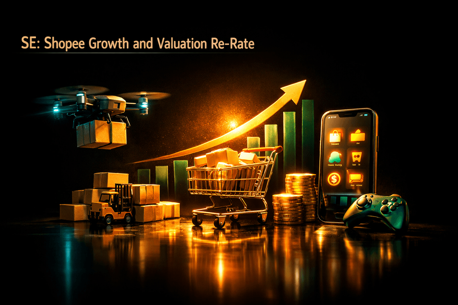 SE: Shopee Growth and Valuation Re-Rate