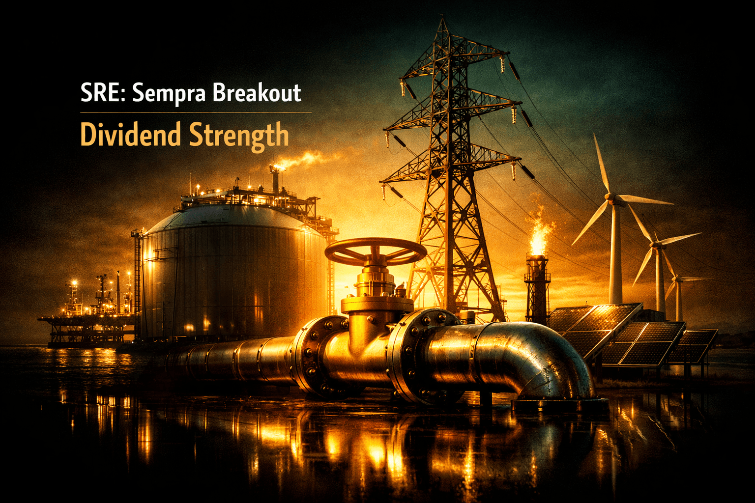 SRE: Sempra Breakout, Dividend Strength