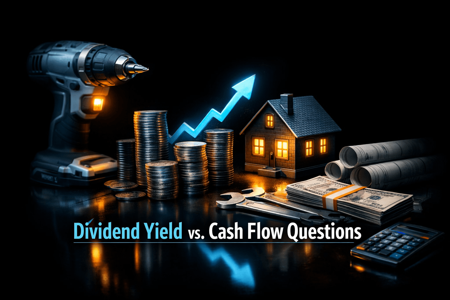 SWK: Dividend Yield vs. Cash Flow Questions