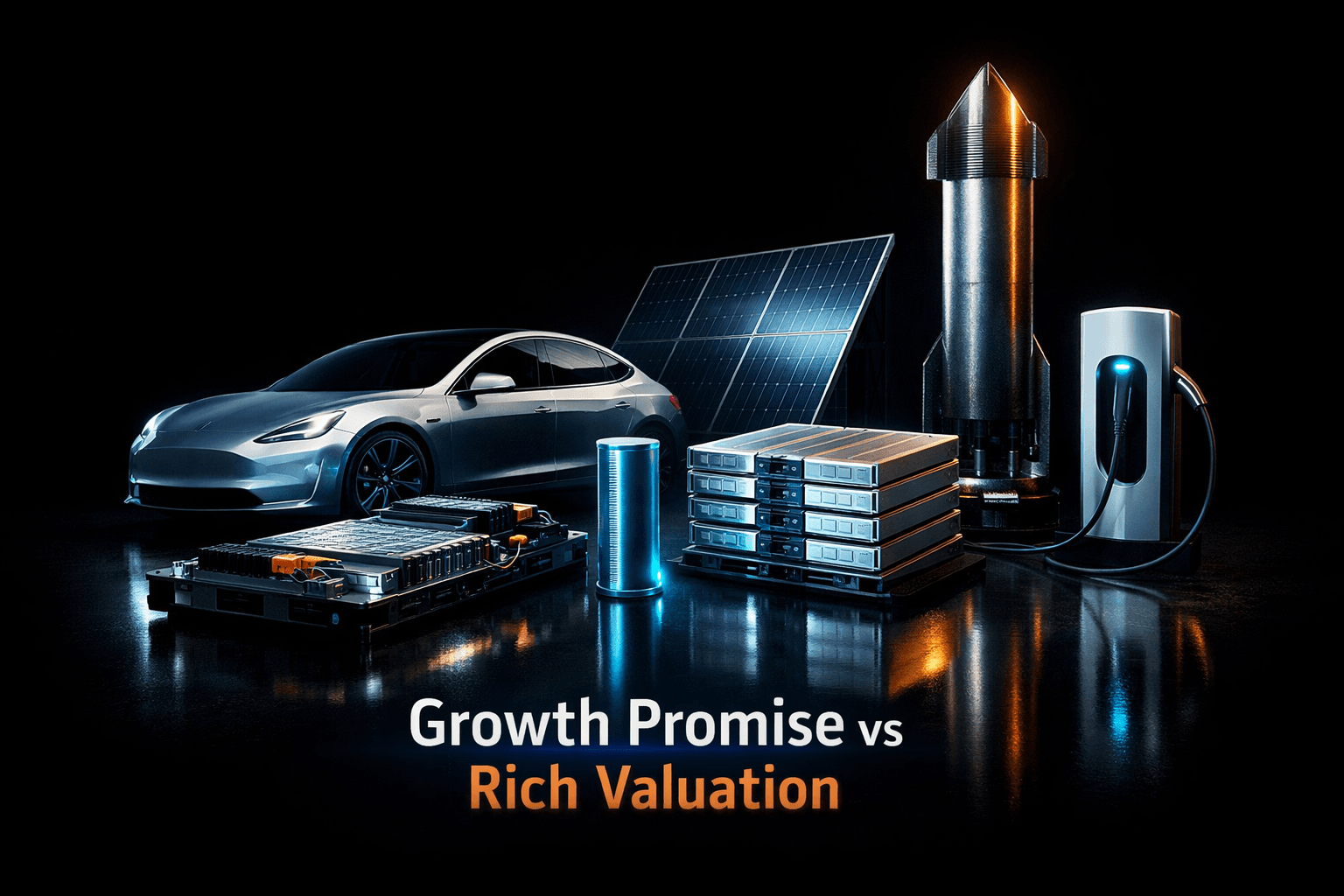 TSLA: Growth Promise vs Rich Valuation