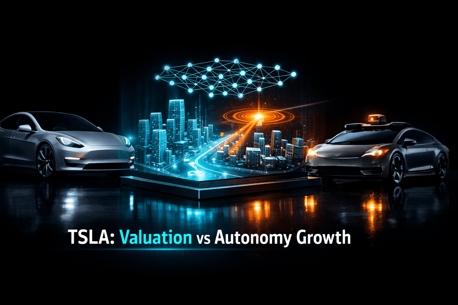 TSLA: Valuation vs Autonomy Growth