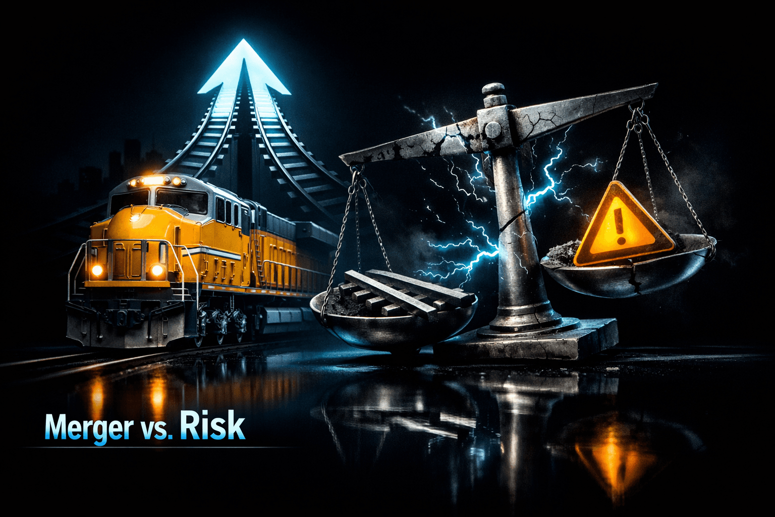 UNP: Merger Upside vs Service & Valuation Risk