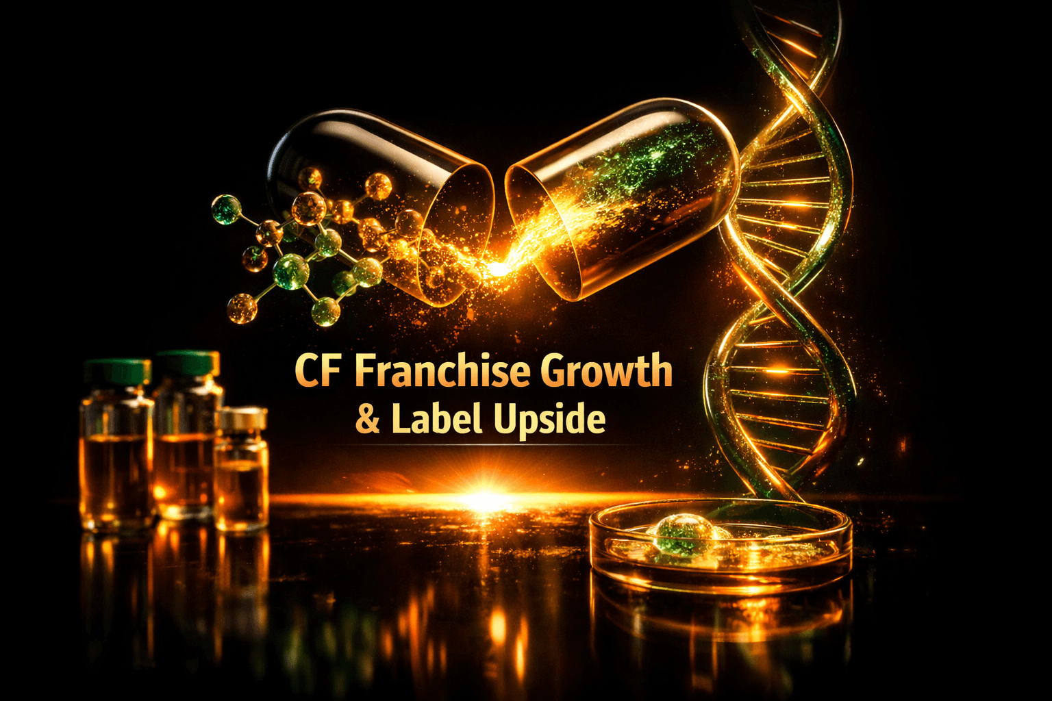 VRTX: CF Franchise Growth and Label Upside