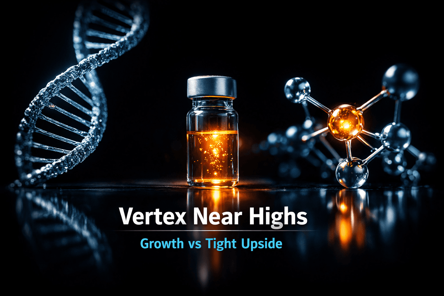 VRTX: Vertex Near Highs, Growth vs Tight Upside
