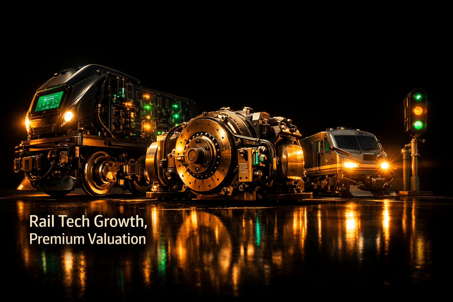 WAB: Rail tech growth, premium valuation