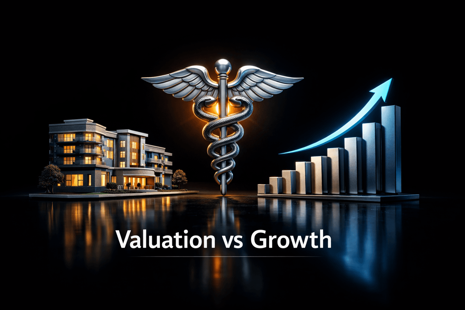 WELL: Healthcare REIT, Valuation vs Growth