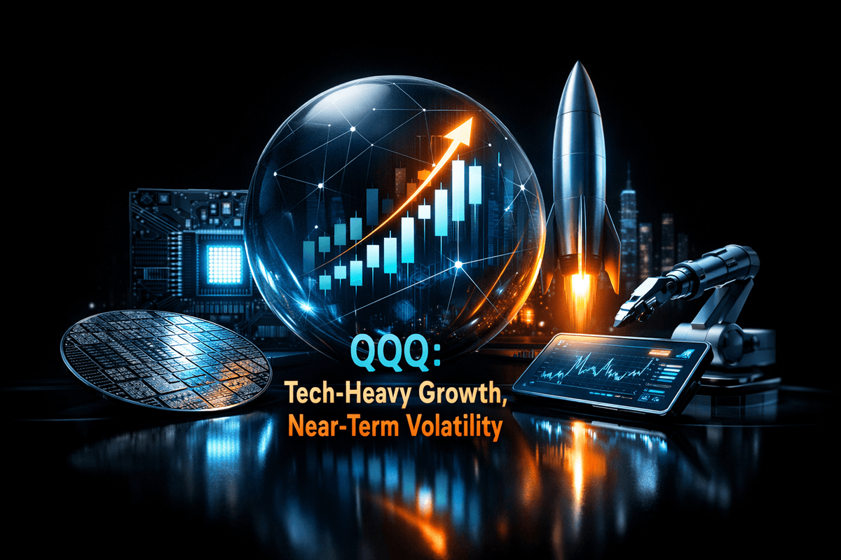 Qqqo QQQ: Tech-Heavy Growth, Near-Term Volatility | QQQ Research | StockAlpha.ai